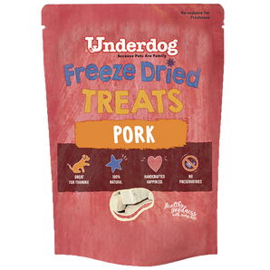 Underdog Freeze-Dried Pork Dog Treats