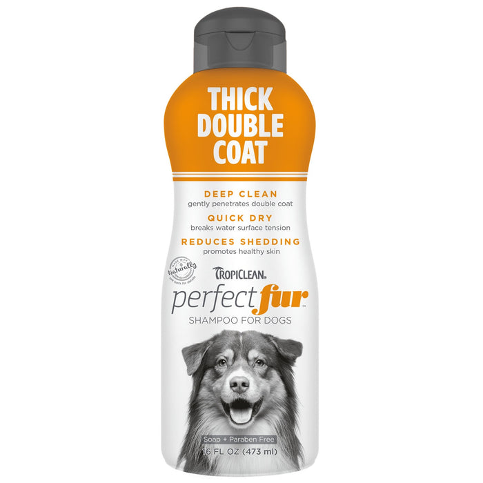 20% OFF: Tropiclean PerfectFur™ Thick Double Coat Shampoo For Dogs