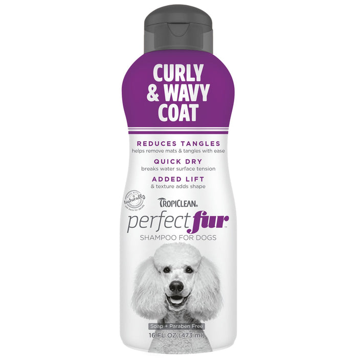20% OFF: Tropiclean PerfectFur™ Curly & Wavy Coat Shampoo For Dogs