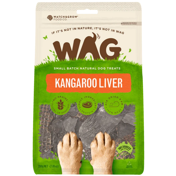 WAG Kangaroo Liver Treats For Dogs