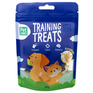 Pet Cubes Air-Dried Kangaroo Training Treats For Dogs & Cats