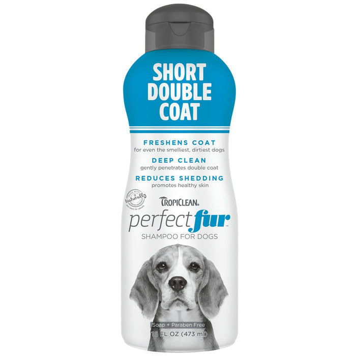 20% OFF: Tropiclean PerfectFur™ Short Double Coat Shampoo For Dogs
