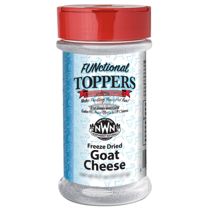 20% OFF: Northwest Naturals Freeze Dried Goat Cheese Functional Toppers For Dogs & Cats