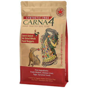 Carna4 Quick Baked Air-Dried Chicken Recipe Dry Dog Food