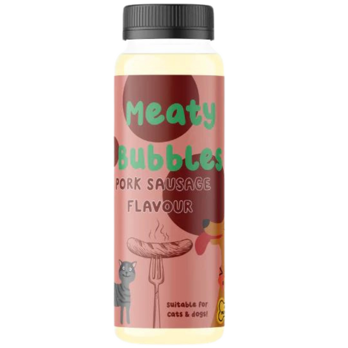 Meaty Bubbles Pork Sausage Flavour For Dogs & Cats