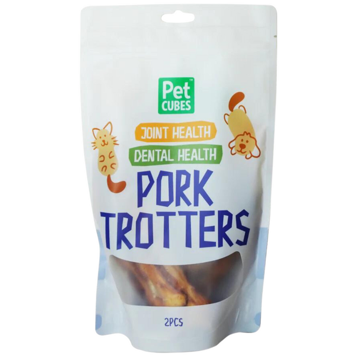 Pet Cubes Air Dried Pork Trotters Treats For Dogs & Cats