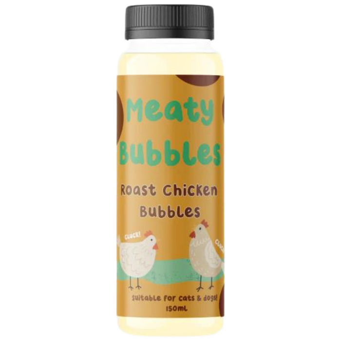 Meaty Bubbles Roast Chicken Flavour For Dogs & Cats