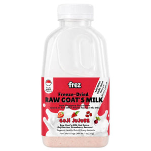 Frez Freeze-Dried Raw Goji Jujube Goat Milk For Dogs & Cats