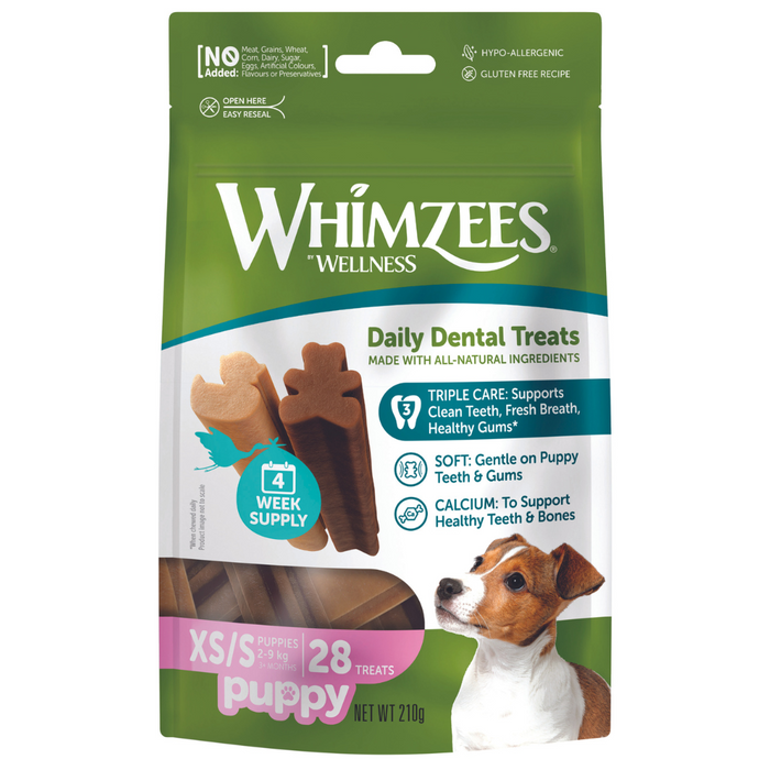 Whimzees Puppy XS/S Dental Dog Chews