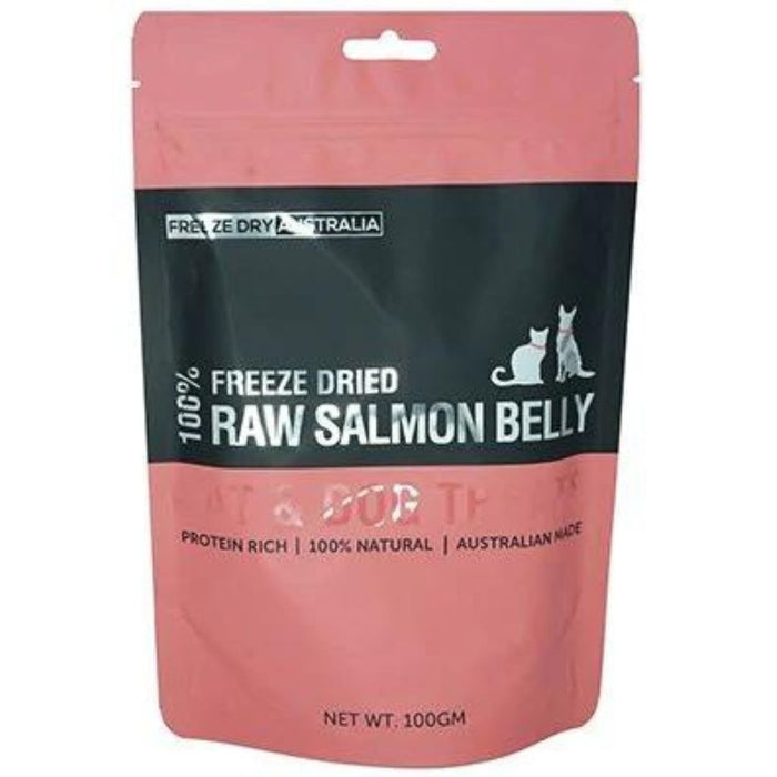 Freeze Dry Australia Freeze Dried Raw Salmon Belly Treats