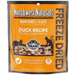 20% OFF: Northwest Naturals Freeze-Dried Raw Duck Recipe Nibbles Raw Diet Cat Food