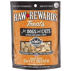 20% OFF: Northwest Naturals Raw Rewards Freeze-Dried Raw Sweet Potato Treats For Dogs & Cats