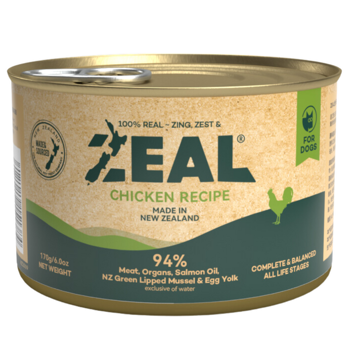 [NEW LAUNCH] 25% OFF: Zeal Grain Free NZ Chicken Recipe Wet Food For Dogs