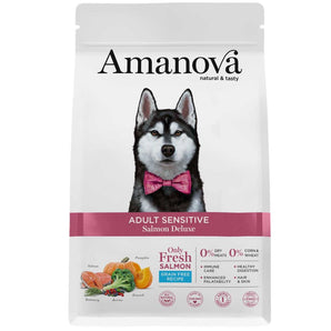 30% OFF: Amanova Grain-Free Sensitive Deluxe Salmon Recipe Adult Dry Dog Food
