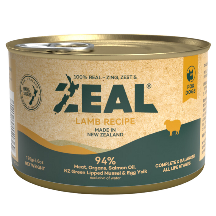 [NEW LAUNCH] 25% OFF: Zeal Grain Free NZ Lamb Recipe Wet Food For Dogs