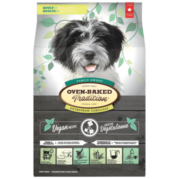 20% OFF: Oven Baked Tradition Vegan Recipe Small Breed Adult Dry Dog Food