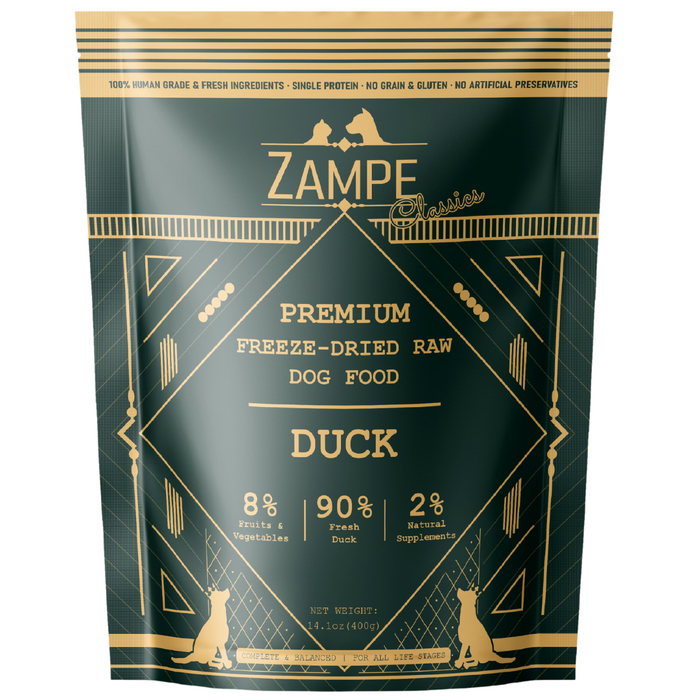 20% OFF: Zampe Pets Freeze Dried Raw Duck Sliders For Dogs