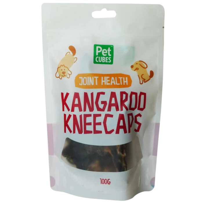 Pet Cubes Air Dried Kangaroo Kneecaps Treats For Dogs