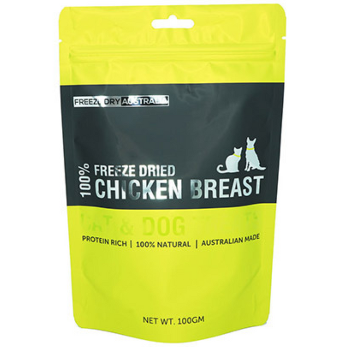 Freeze Dry Australia Freeze Dried Chicken Breast Chunks Treats