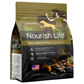 20% OFF: Nurture Pro Nourish Life Slow-Cooked Chicken Formula Puppy & Adult Dry Dog Food