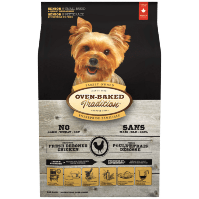 20% OFF: Oven Baked Tradition Chicken Recipe Small Breed Senior Dry Dog Food