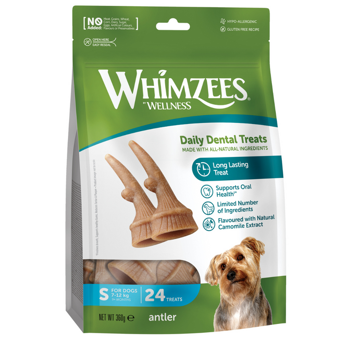Whimzees Occupy Small Natural Dental Dog Chews (24Pcs)