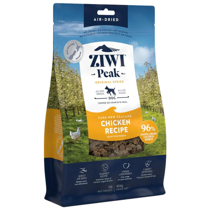 20% OFF: Ziwi Peak Air Dried Original Chicken Recipe Dry Dog Food