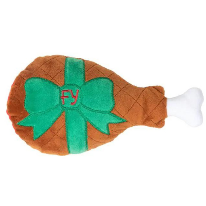 [CHRISTMAS🎄🎅 ] 15% OFF: FuzzYard Jolly Festive Ham Plush Dog Toy