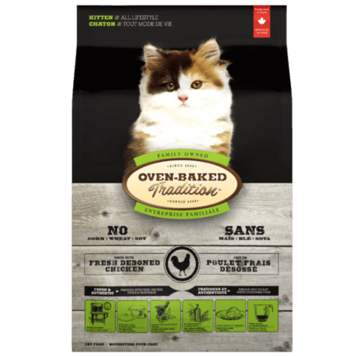 20% OFF: Oven Baked Tradition Chicken Recipe Dry Cat Food For Kittens Of All Lifestyle