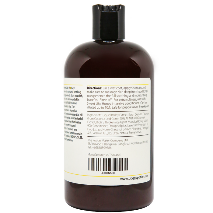 DoggyPotion Honey Shampoo For Dogs