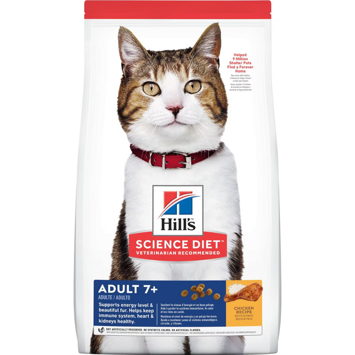 30% OFF: Hill's® Science Diet® Adult 7+ Chicken Recipe Dry Cat Food