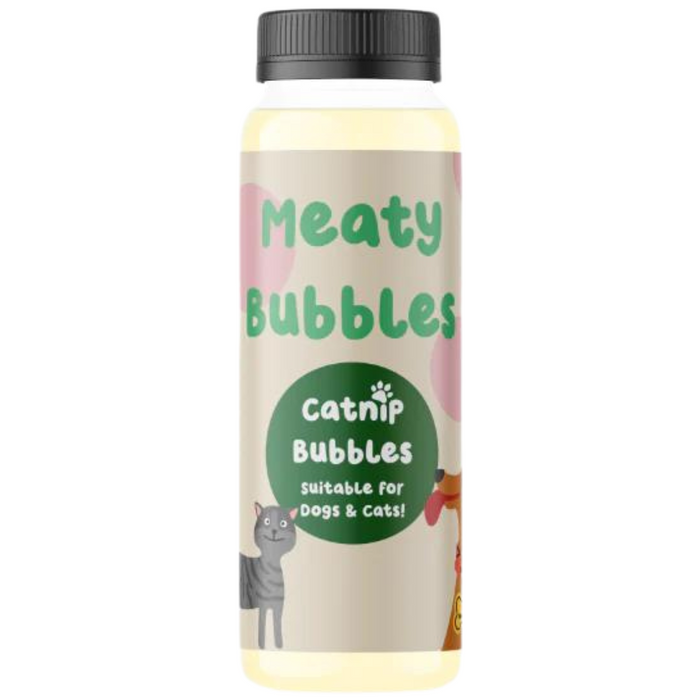 Meaty Bubbles Catnip Flavour For Dogs & Cats