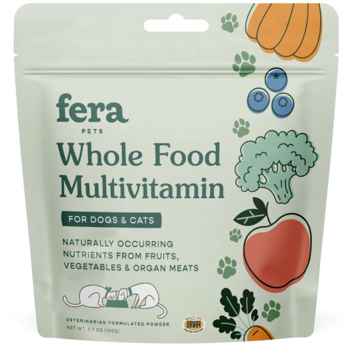 [NEW LAUNCH] 10% OFF: Fera Pet Organics Whole Food Multivitamin Topper For Dogs & Cats