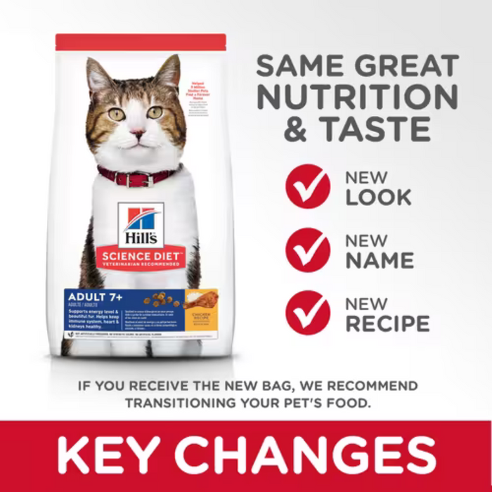 30% OFF: Hill's® Science Diet® Adult 7+ Chicken Recipe Dry Cat Food