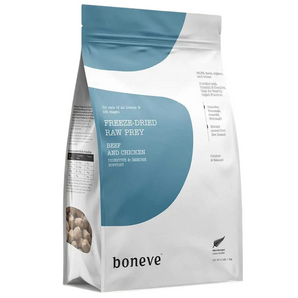 Boneve Freeze-Dried Free-Range, Grass-Fed Beef & Cage-Free Chicken Food For Cats