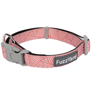 FuzzYard Thornbury Brick Red Dog Collar