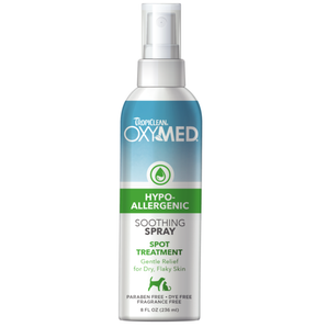 20% OFF: TropiClean OxyMed Hypoallergenic Anti Itch Spray For Dogs & Cats
