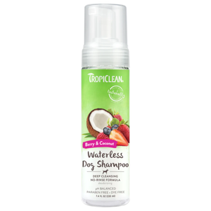 20% OFF: TropiClean Berry & Coconut Deep Cleansing Waterless Shampoo For Dogs