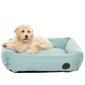FuzzYard Powder Blue Lounge Pet Bed