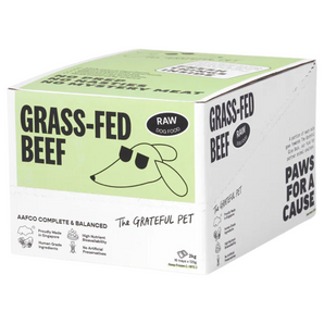 The Grateful Pet Raw Grass-Fed Beef Dog Food