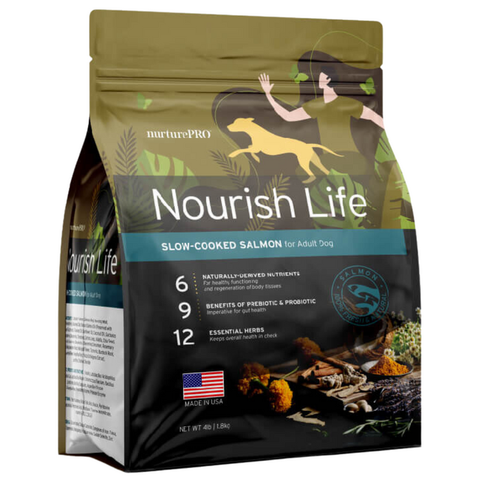 20% OFF: Nurture Pro Nourish Life Slow-Cooked Salmon Formula Adult Dry Dog Food