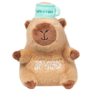 15% OFF: FuzzYard Capy-ccino Plush Dog Toy