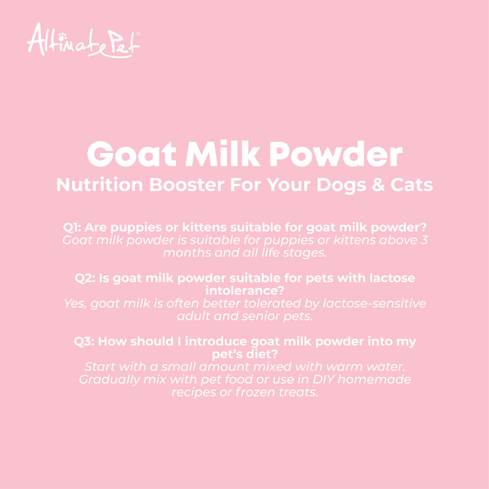 Altimate Pet Goat Milk Formula Powder For Kittens