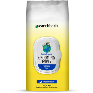 20% OFF: Earthbath Hypoallergenic - Fragrance Free Pet Wipes For Dogs & Cats