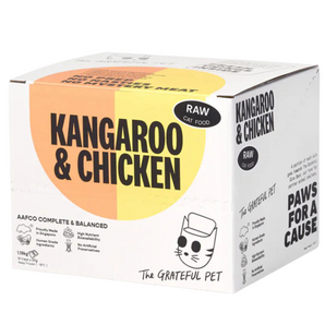 The Grateful Pet Raw Kangaroo & Chicken Cat Food