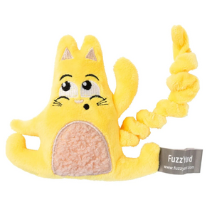 15% OFF: FuzzYard Yoga Cats Zen Plush Cat Toy