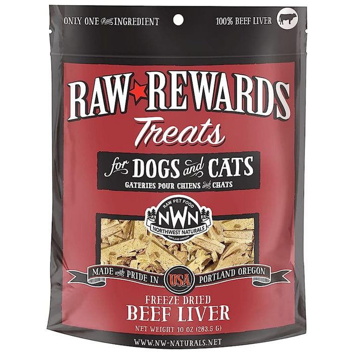 20% OFF: Northwest Naturals Raw Rewards Freeze Dried Beef Liver Treats For Dogs & Cats