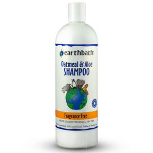 20% OFF: Earthbath Oatmeal & Aloe - Fragrance Free Shampoo (Helps Relieve Itching & Dry Skin) For Dogs & Cats