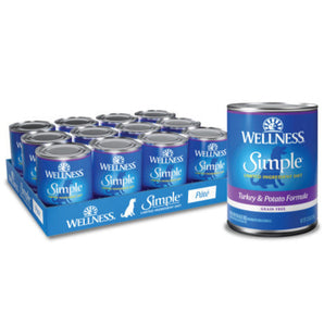 20% OFF:  Wellness Simple Solution Limited Ingredient Grain-Free Turkey & Potato Wet Dog Food