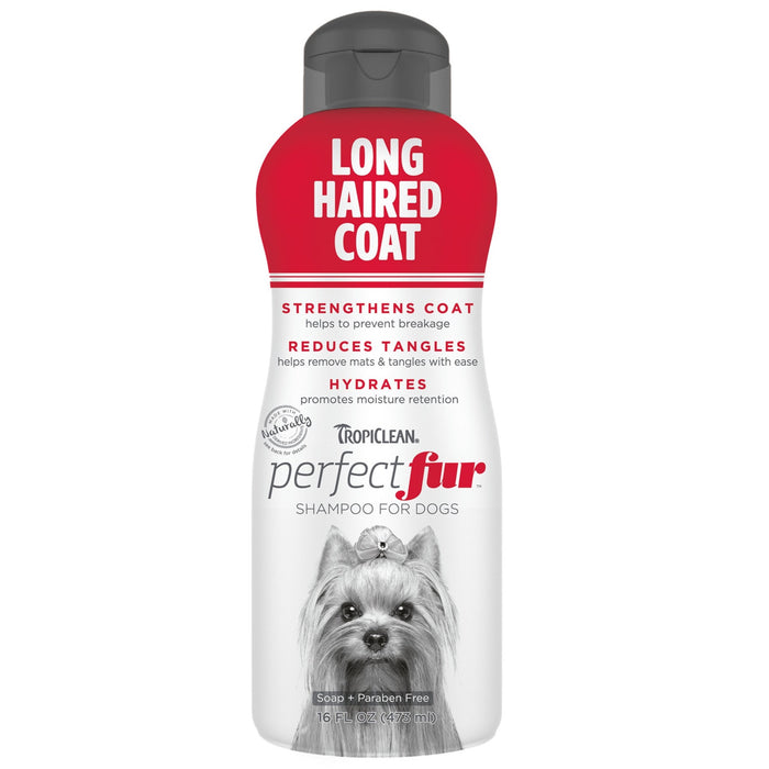 20% OFF: Tropiclean PerfectFur™ Long Haired Coat Shampoo For Dogs